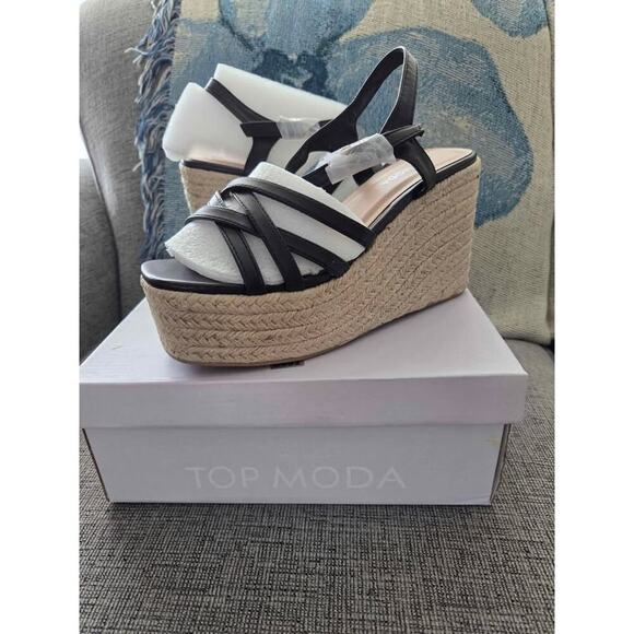 TOP MODA Espadrille Sandals - Picture 2 of 5